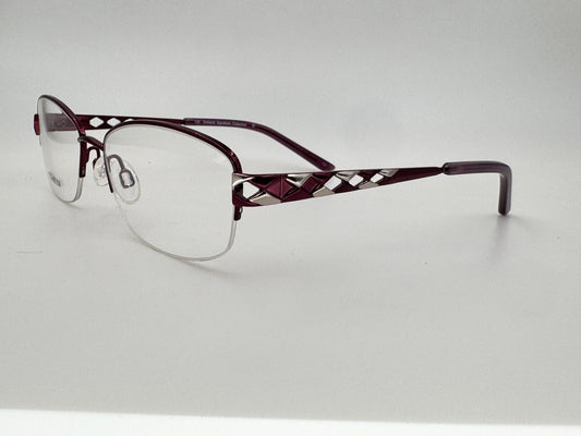 SF-522TOptical Frame – Purple with Brown Accents53-17-135